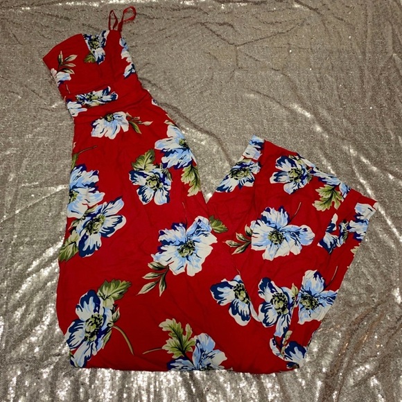 Jumpsuit BOG Collective Band of Gypsies NEW size large floral - Picture 4 of 7